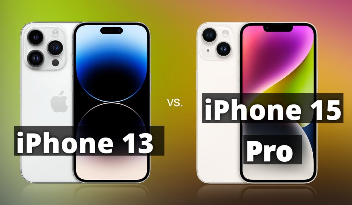 iPhone 13 vs iPhone 15 Pro Comparision, features