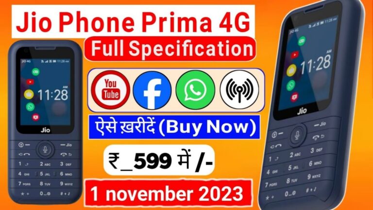 Jio Phone Prima 4G