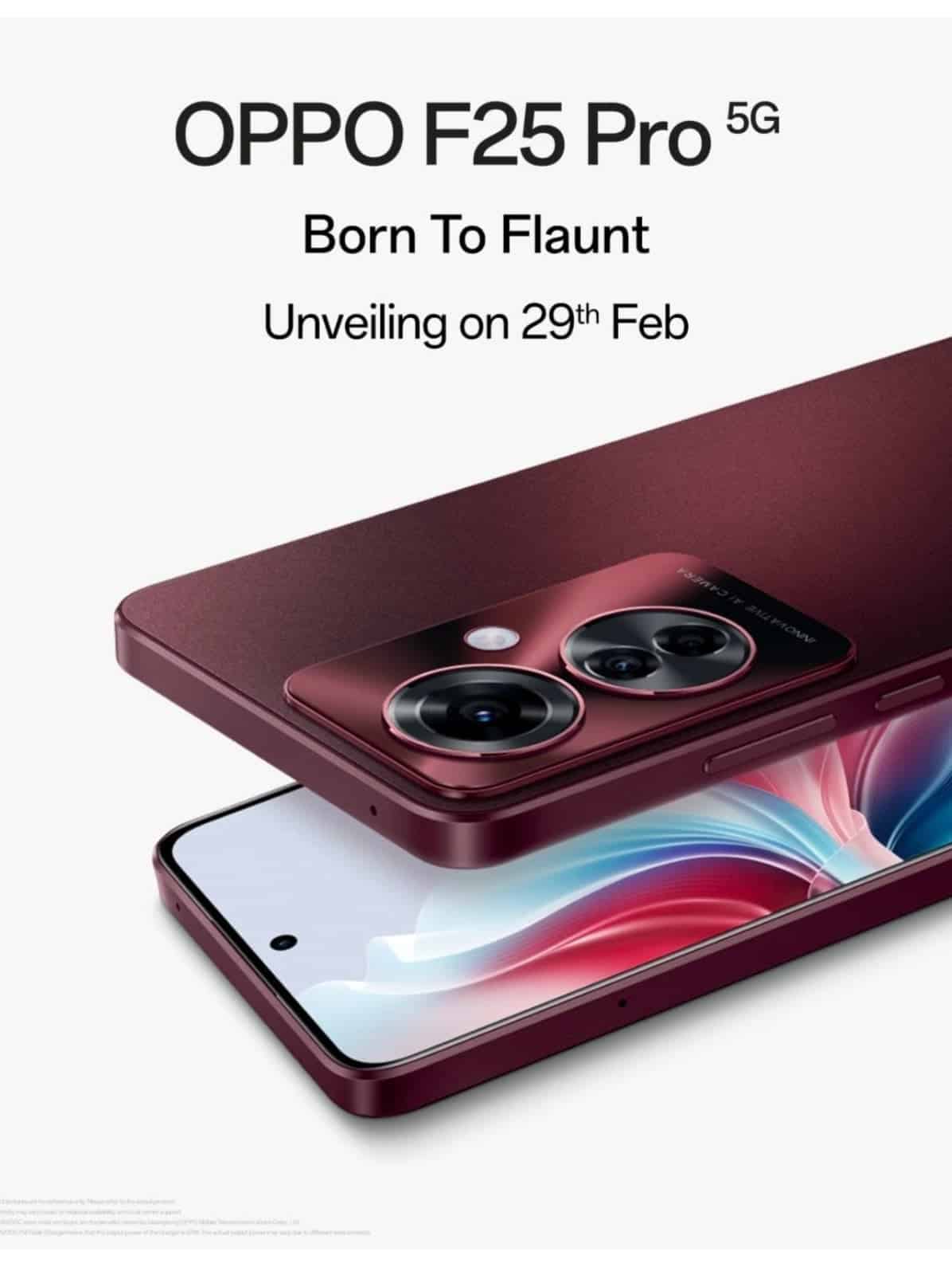 Oppo F25 Pro 5G price, specifications, launch Date India