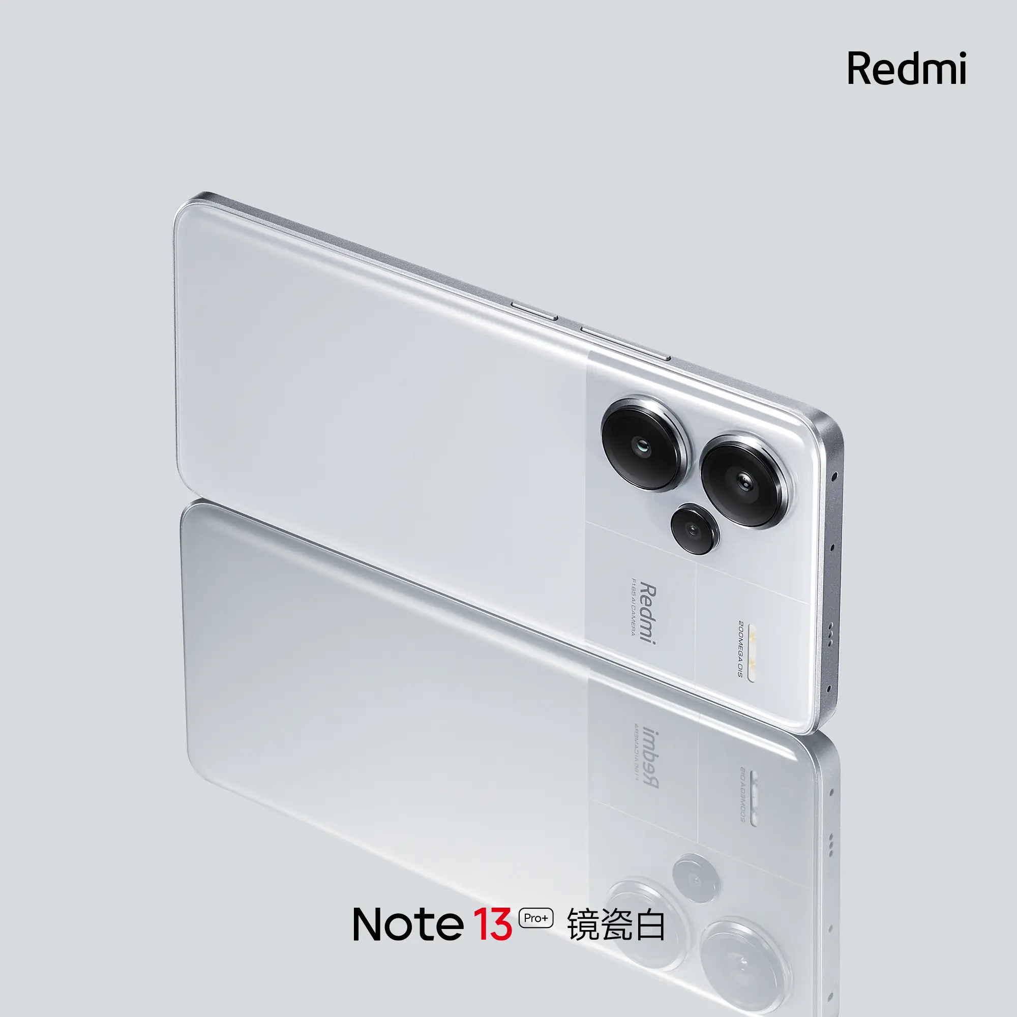 Redmi Note 13 Pro+ mystic Silver color 