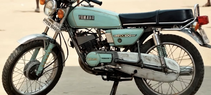 Yamaha RX 100 launch date, feature 